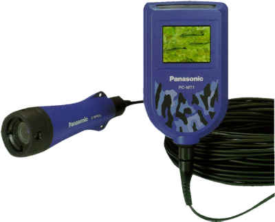 Photo; Uotcher camera and monitor with 35m cable