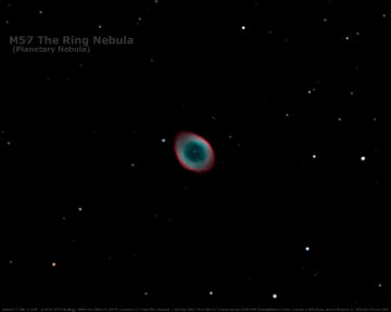M57 Ring Nebula Aug 28, 2005