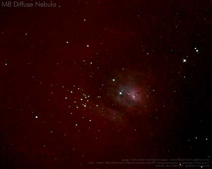 M8 Diffuse Nebula