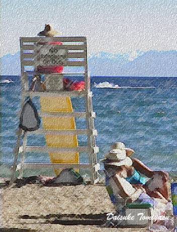 Summer Beach in High Country