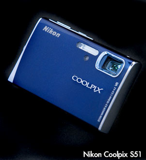 Coolpix S51 Blue Model