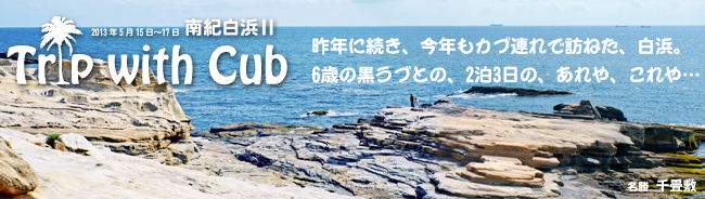 犬連れ小旅行 Trip with Cub 南紀白浜 Ⅱ