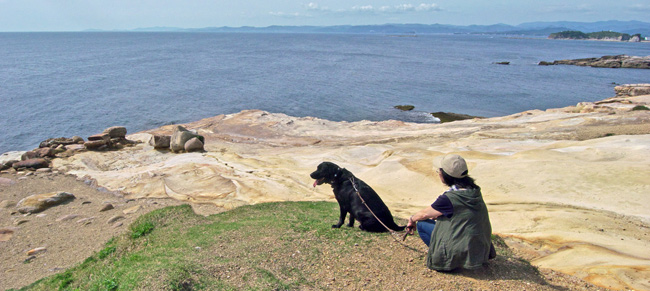 千畳敷にて 千畳敷にて