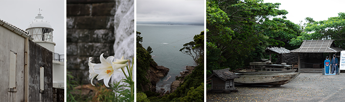 写真 樫野崎で 写真 樫野崎で
